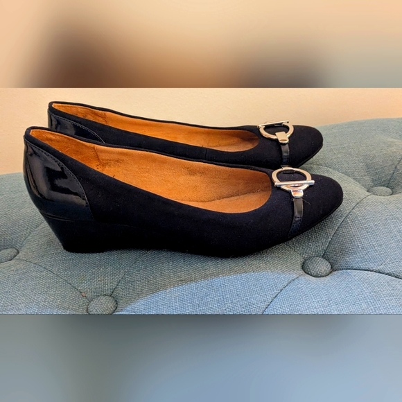 Life Stride Velocity 2.0 Navy Wedges - Picture 3 of 4
